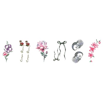 Set 6 tatuaje temporare carpe diem 9x5cm Set 6 tatuaje temporare carpe diem 9x5cm