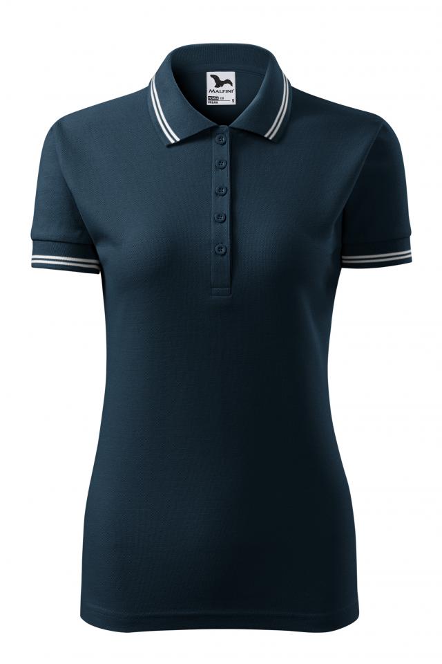 Tricou polo pentru dama Urban, Albastru marin