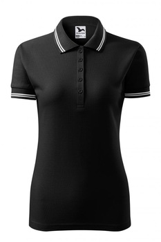 Tricou polo pentru dama Urban, Negru Tricou polo pentru dama Urban, Negru