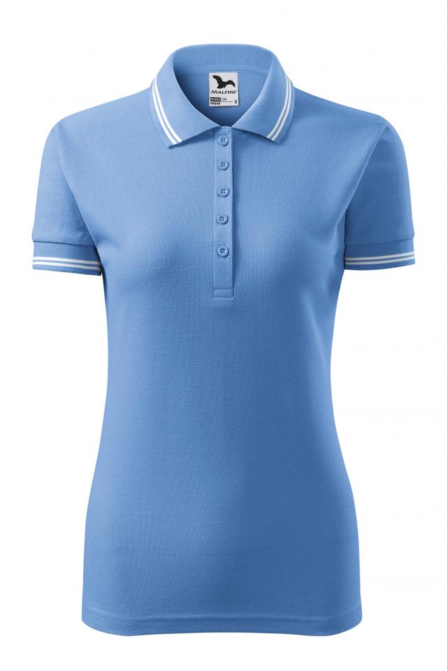 Tricou polo pentru dama Urban, Albastru deschis
