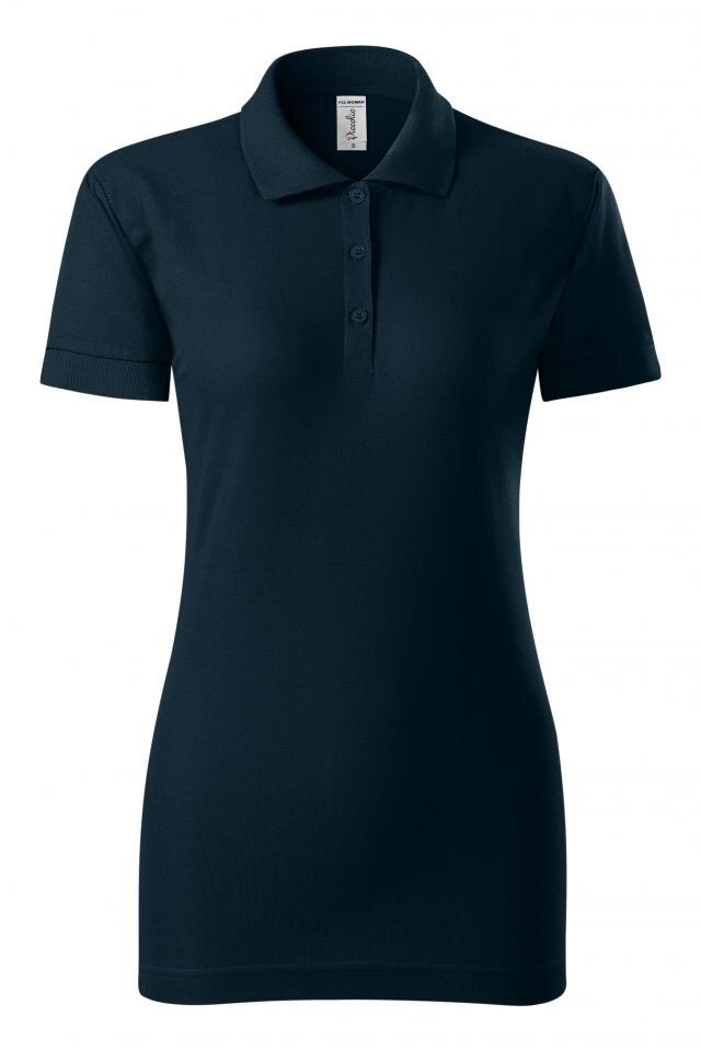 Tricou polo pentru dama Joy, albastru marin, Albastru marin
