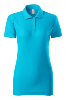Tricou polo pentru dama Joy, turcoaz, Turcoaz Tricou polo pentru dama Joy, turcoaz, Turcoaz
