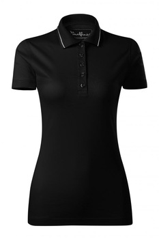 Tricou polo pentru dama Grand, Negru Tricou polo pentru dama Grand, Negru