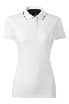 Tricou polo pentru dama Grand, Alb Tricou polo pentru dama Grand, Alb