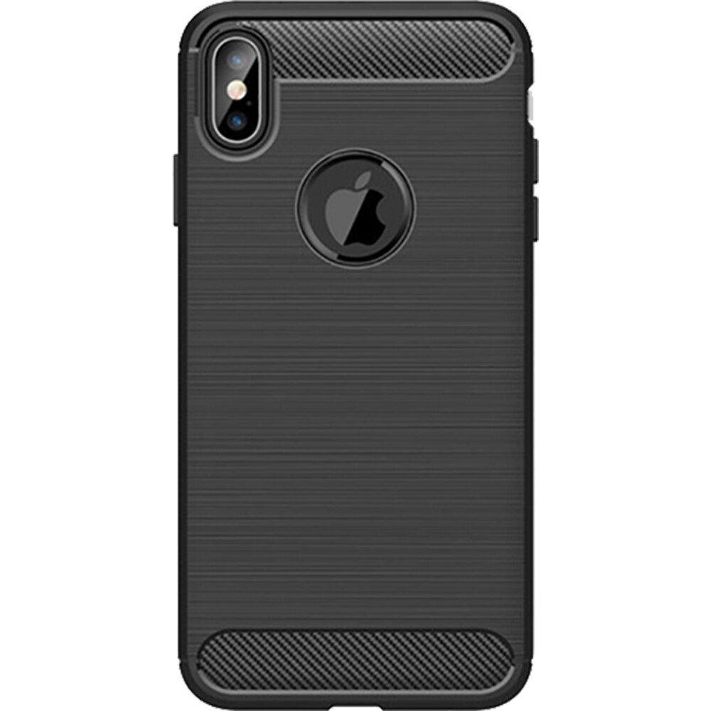 Husa de Protectie Star Carbon Apple iPhone Xs Max,Negru