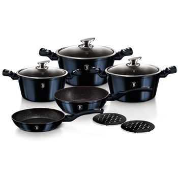 Set gatit 10 piese Berlinger Haus Metallic Line Aquamarine Edition