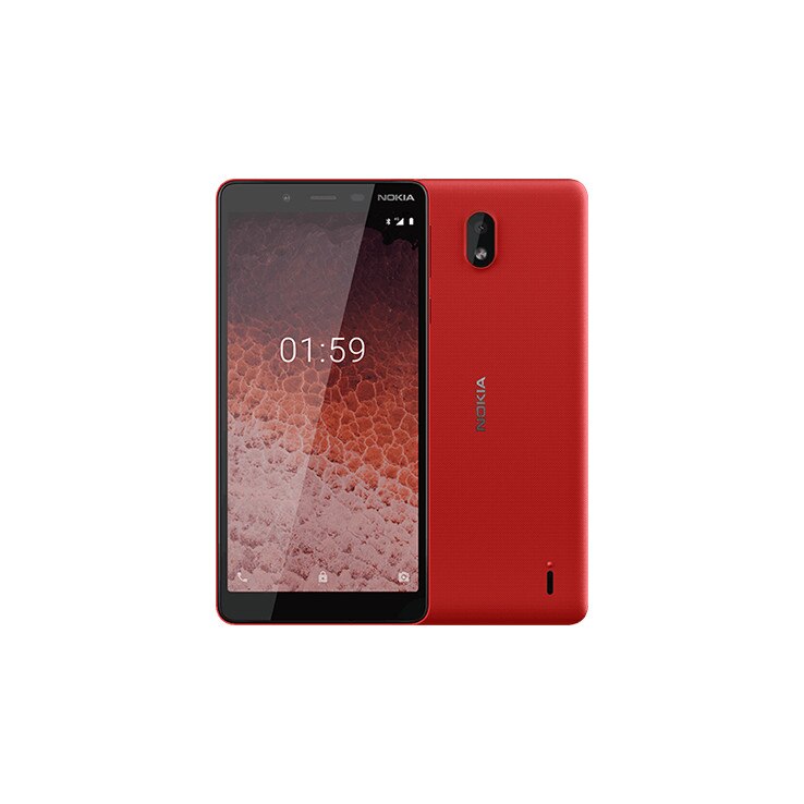 Смартфон Nokia 1 Plus, 8GB, Dual Sim, Red - eMAG.bg