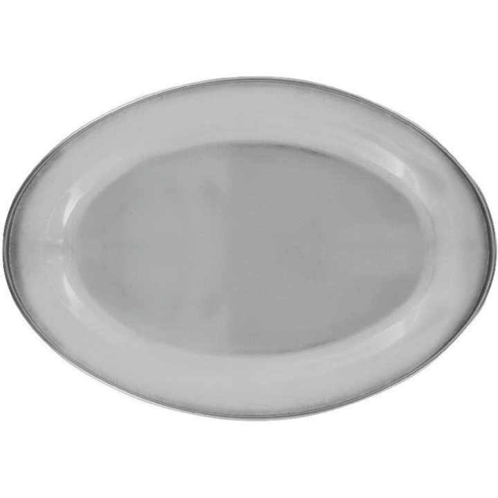 Domotti England 81140 rozsdamentes acél tálca 40 cm, ezüst