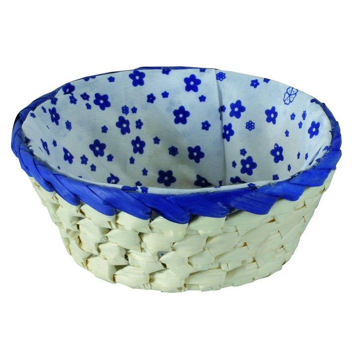 Domotti Palma 68100 kosár béléssel 16 cmx 6 cm, bézs