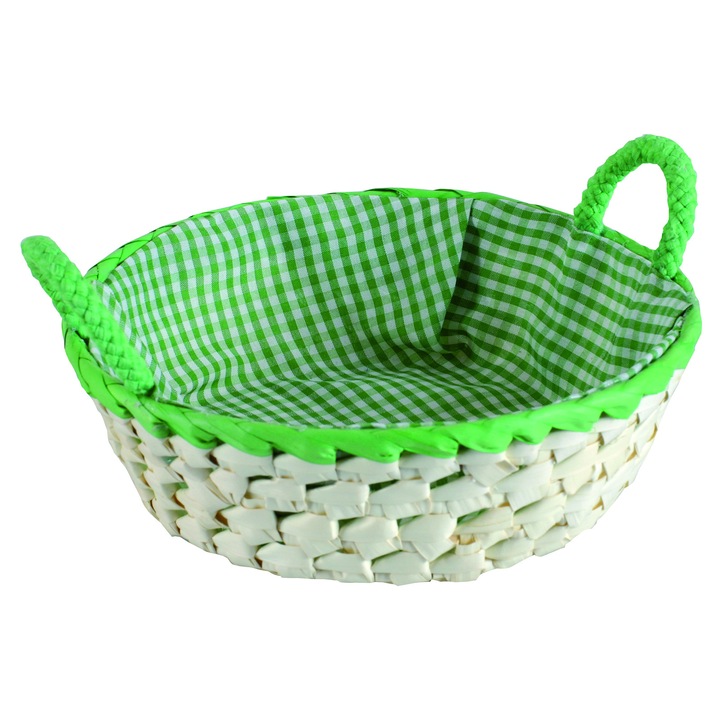 Domotti Palma 68094 kosár béléssel 23 cm x7 cm vegyes színekben, színes