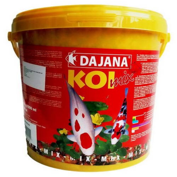 Hrana pentru pesti Dajana Koi Mix 5000 ml/1000 g dp301f