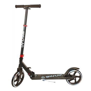 Trotineta copii Jumbo, pliabila, roti PU 200x30 mm, ABEC 7, inaltime reglabila, Negru/Rosu Trotineta copii Jumbo, pliabila, roti PU 200x30 mm, ABEC 7, inaltime reglabila, Negru/Rosu