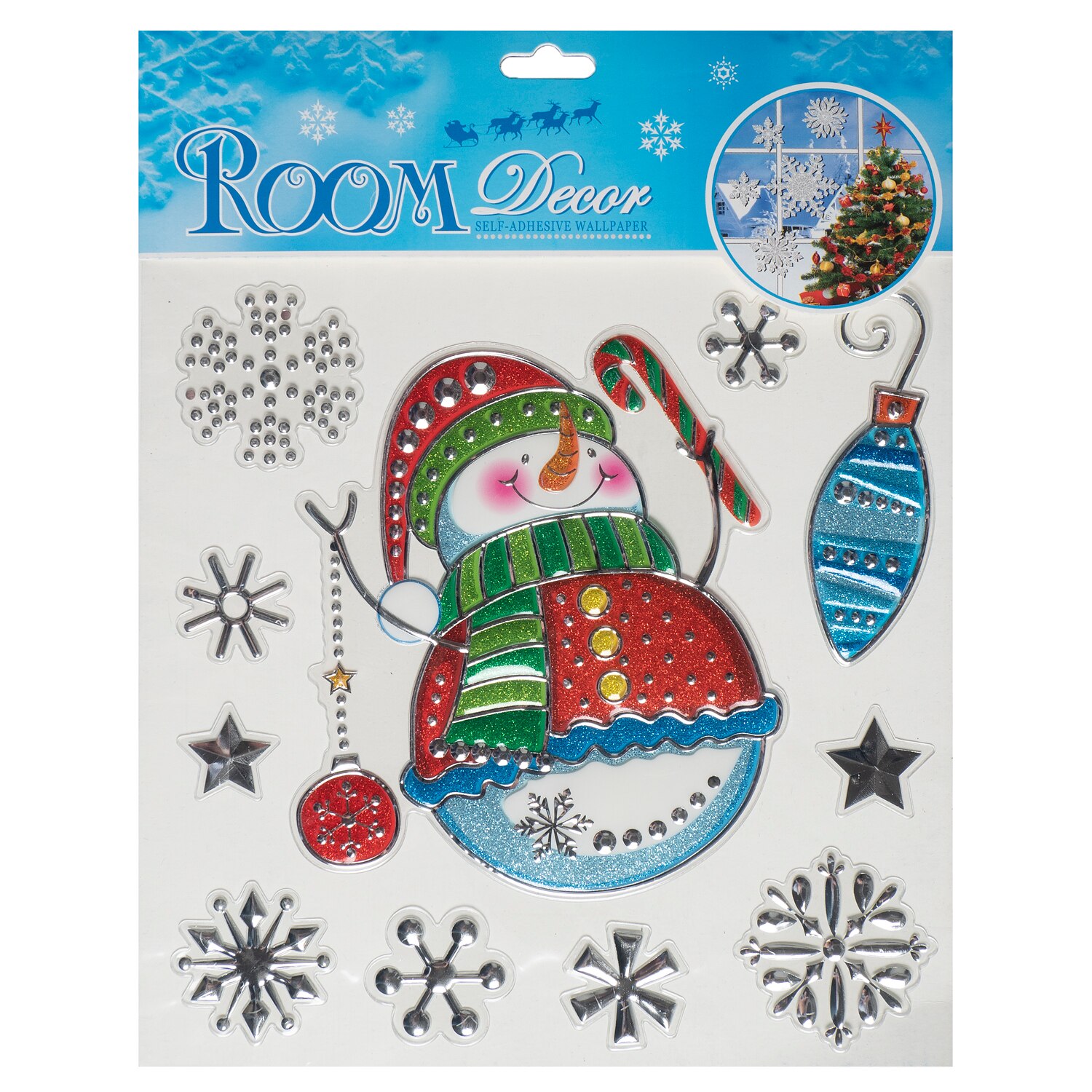 Stickere fereastra Holly Om de zapada 21.5x27.5 cm