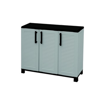 Dulap plastic ArtPlast Family inaltime redusa, balamale de otel si rafturi reglabile 1020x370x900 mm Dulap plastic ArtPlast Family inaltime redusa, balamale de otel si rafturi reglabile 1020x370x900 mm