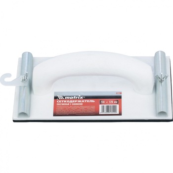 Suport hartie abraziva, 230 x 120 mm, din plastic, cu sistem de prindere, MTX Suport hartie abraziva, 230 x 120 mm, din plastic, cu sistem de prindere, MTX