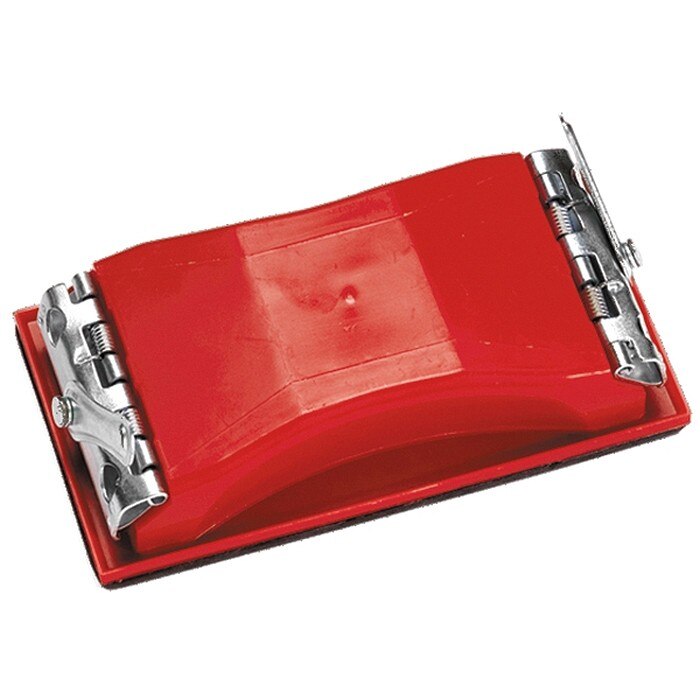 Bloc de slefuit, 210 x 105 mm, din plastic, cu cleme, MTX