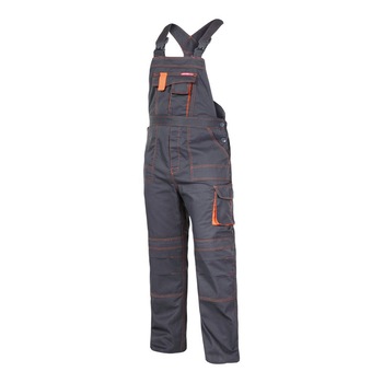 Salopeta lucru mediu-groasa, talie si bretele ajustabile, cusaturi duble, 7 buzunare, marime XL/H-182 Salopeta lucru mediu-groasa, talie si bretele ajustabile, cusaturi duble, 7 buzunare, marime XL/H-182