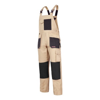 Salopeta lucru groasa, 100% bumbac, 10 buzunare, cusaturi triple, componente reflectorizante, marime 3XL/60 Salopeta lucru groasa, 100% bumbac, 10 buzunare, cusaturi triple, componente reflectorizante, marime 3XL/60