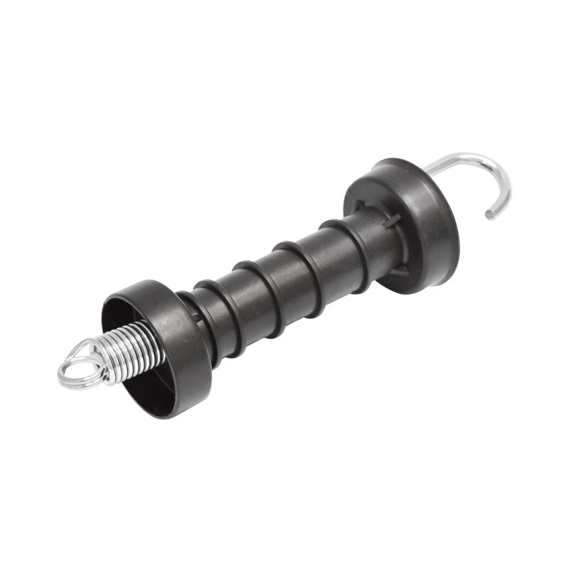 Maner poarta negru cu arc mare si carlig gard electric, Breckner Germany