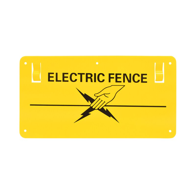 Placuta avertizare gard electric