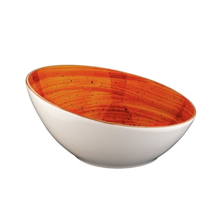 Bol inclinat AURA TERRA COTTA 8cm 60cc ATC VNT 8KS