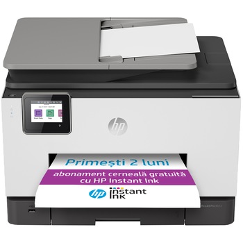Multifunctional inkjet color HP OfficeJet Pro 9023, eligibil HP Instant Ink, Retea, Wireless, Duplex, ADF, A4 Multifunctional inkjet color HP OfficeJet Pro 9023, eligibil HP Instant Ink, Retea, Wireless, Duplex, ADF, A4