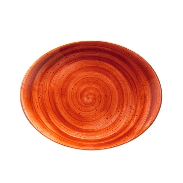 Farfurie ovala AURA TERRA COTTA 31cm ATC MOV 31OV