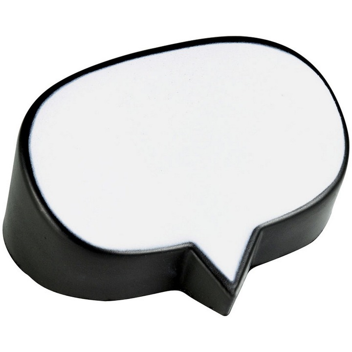 Jucarie antistres Casuta de Dialog, Everestus, ASJ067, poliuretan, alb