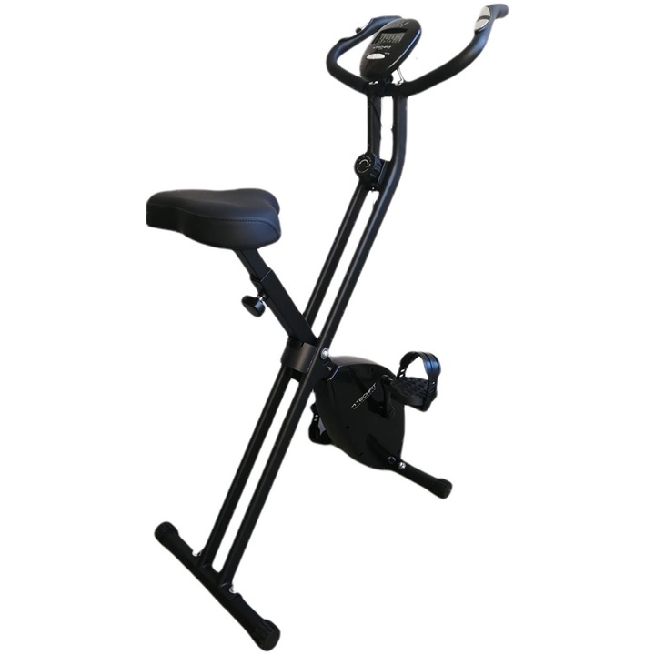 Bicicleta fitness pliabila, magnetica, 99% asamblata, TECHFIT XB200, volanta 2.6 kg, greutate utilizator 100 kg