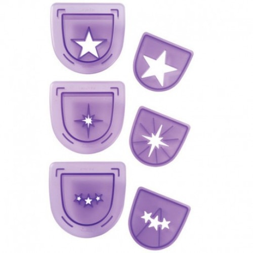 Decupator pentru pasta de zahar Wilton, Star Set