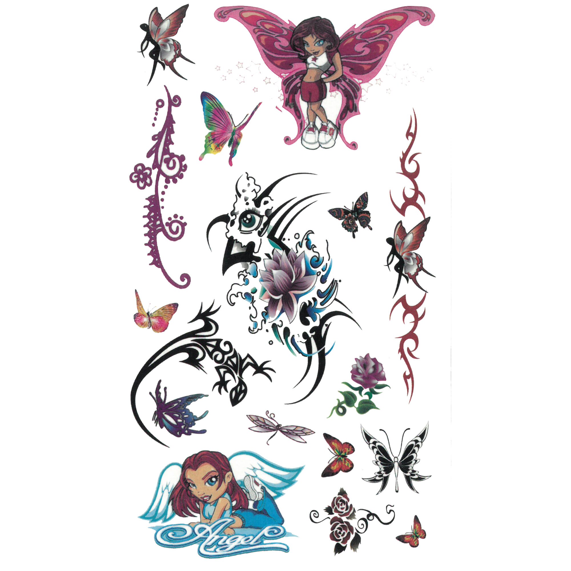 Tatuaj temporar little angel 17x10cm