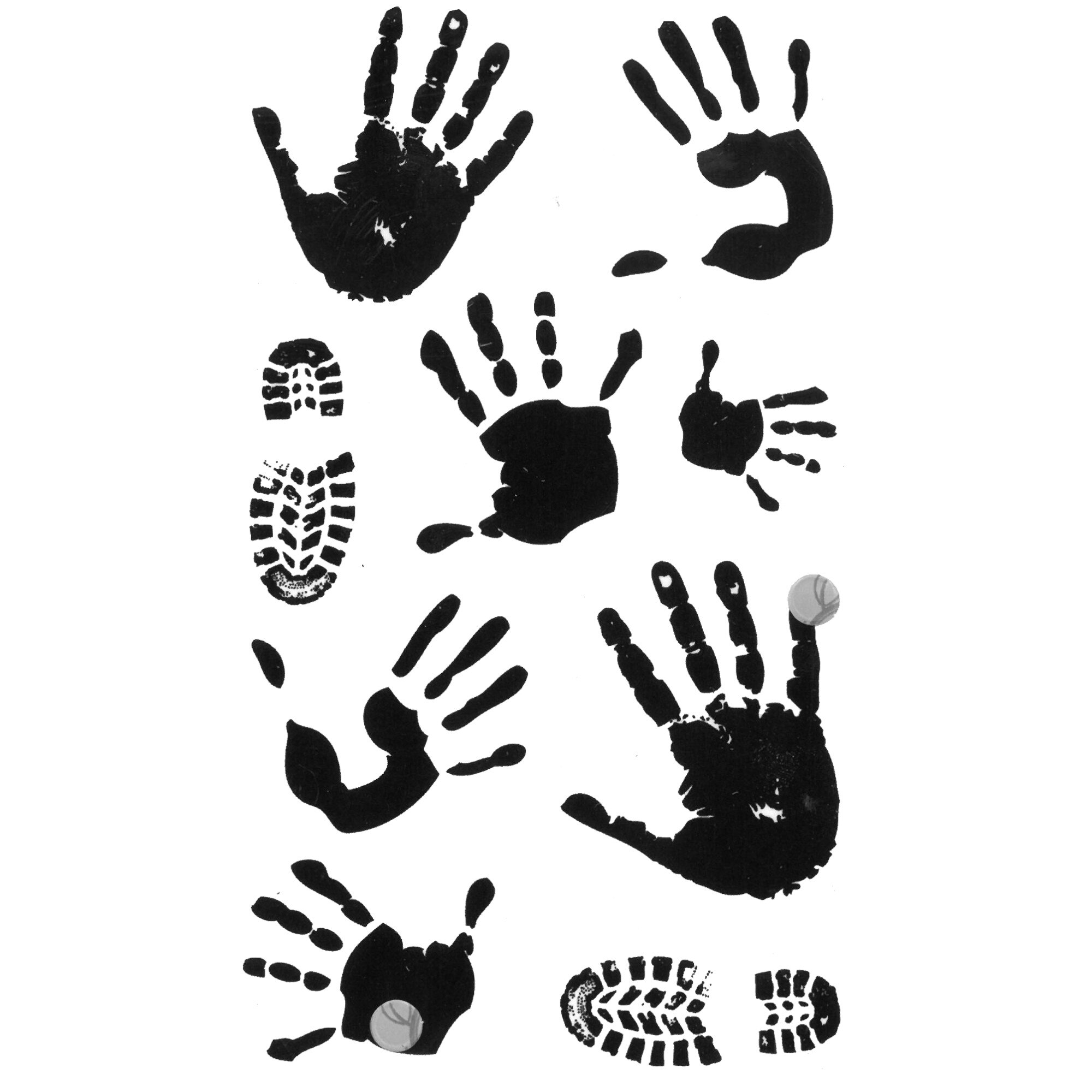 Tatuaj temporar urme 17x10cm