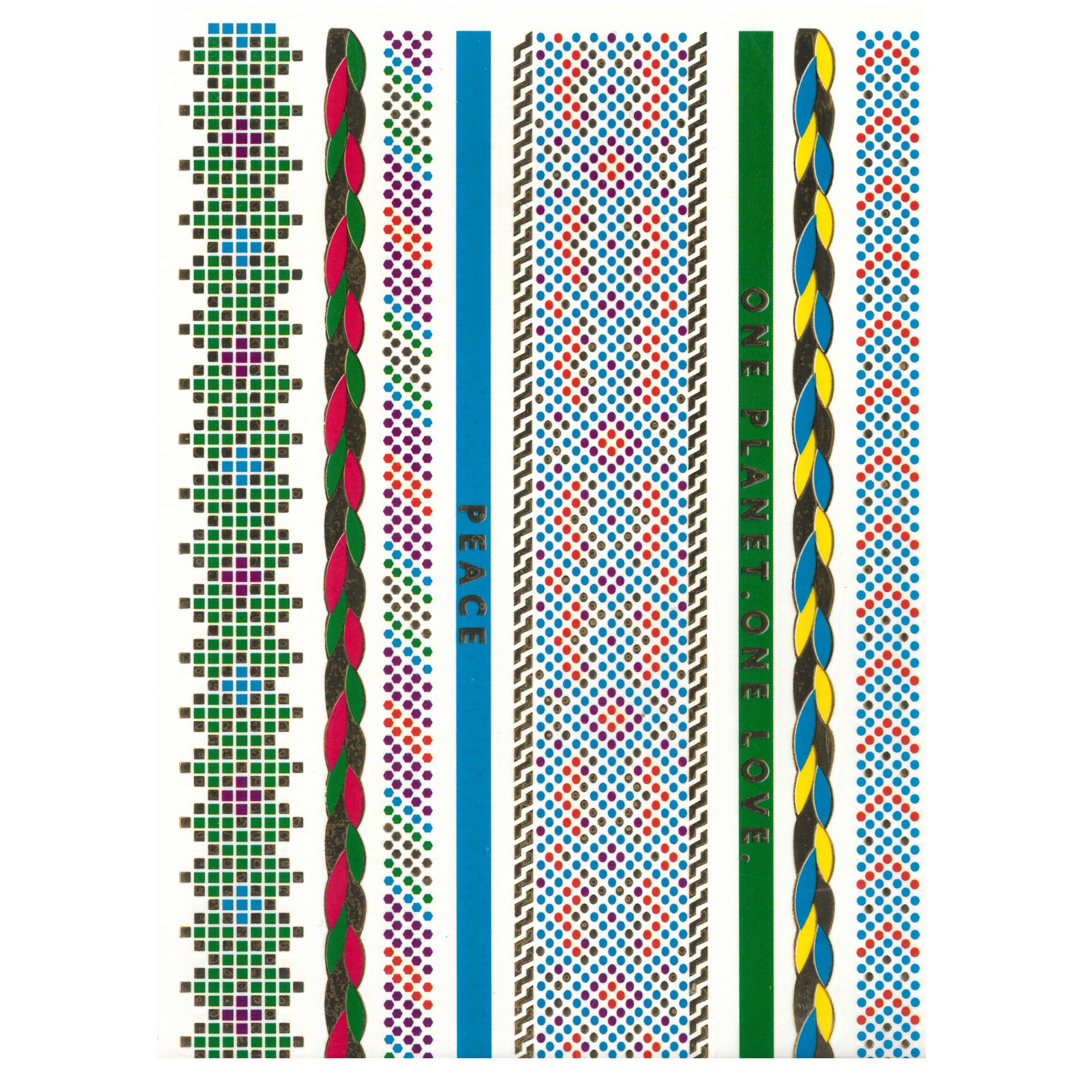 Tatuaj temporar PEACE 20x15cm