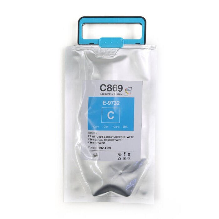 Cartus cerneala epson t9732 cyan capacitate 192.4 ml. pentru wf-c869r