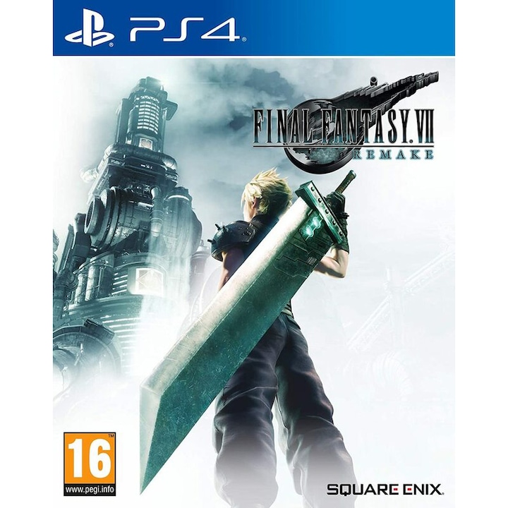 Final Fantasy VII HD Remake játék Playstation 4-re