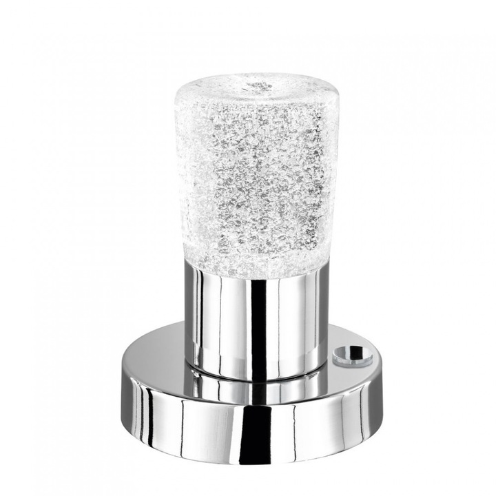 Trio CRISTO 529690100 Ledes asztali lámpa króm fém incl. 1 x SMD, 4,5W, 3000K, 400Lm 400 lm 2700 K IP20