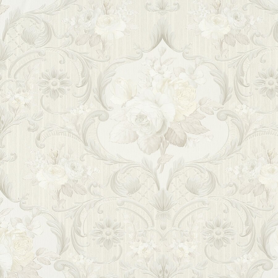 Tapet Premium Texturat floral Opulence Classic 58264 Crem/Unt 0.70m x 10m=7mp/Rola