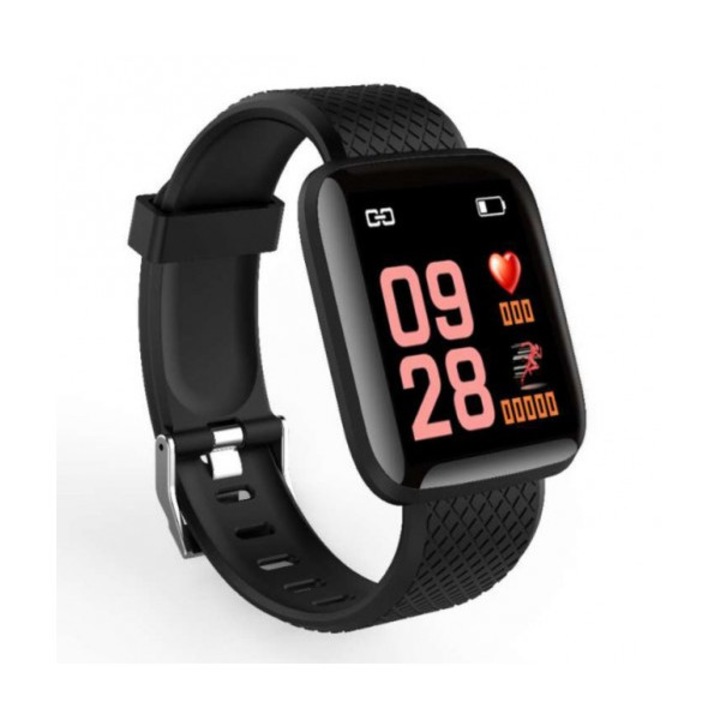 Влагоустойчива смарт гривна Smart technology 116, Пулс, Кръвно налягане, Кислород в кръвта
