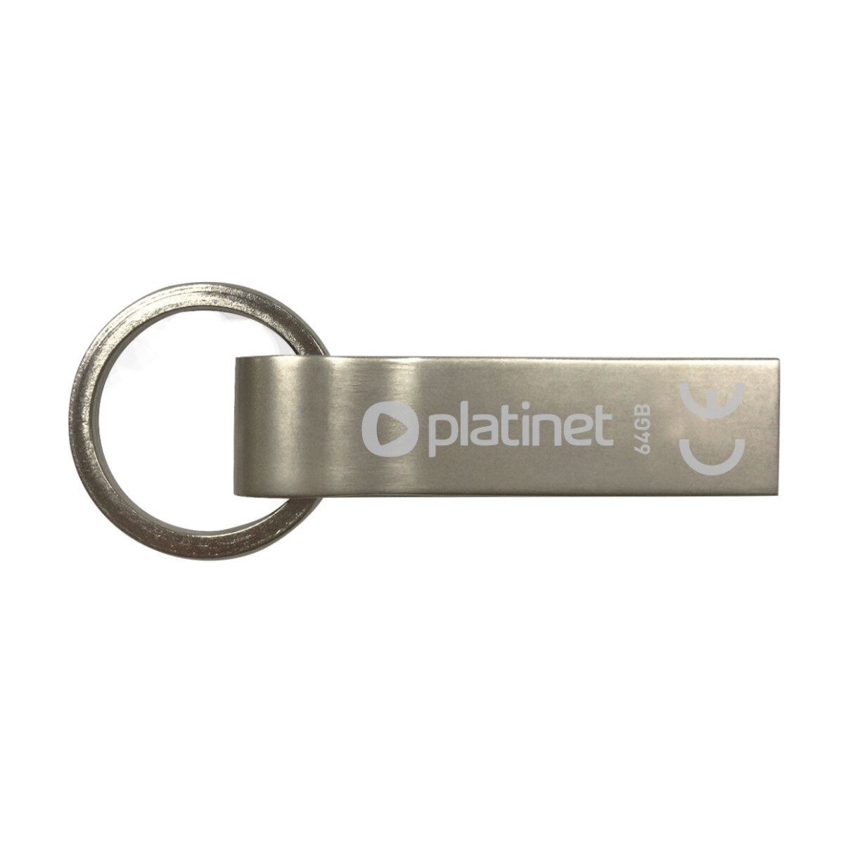 Memorie USB 2.0 Platinet 64Gb ,K-Depo 44851,din metal,impermeabila
