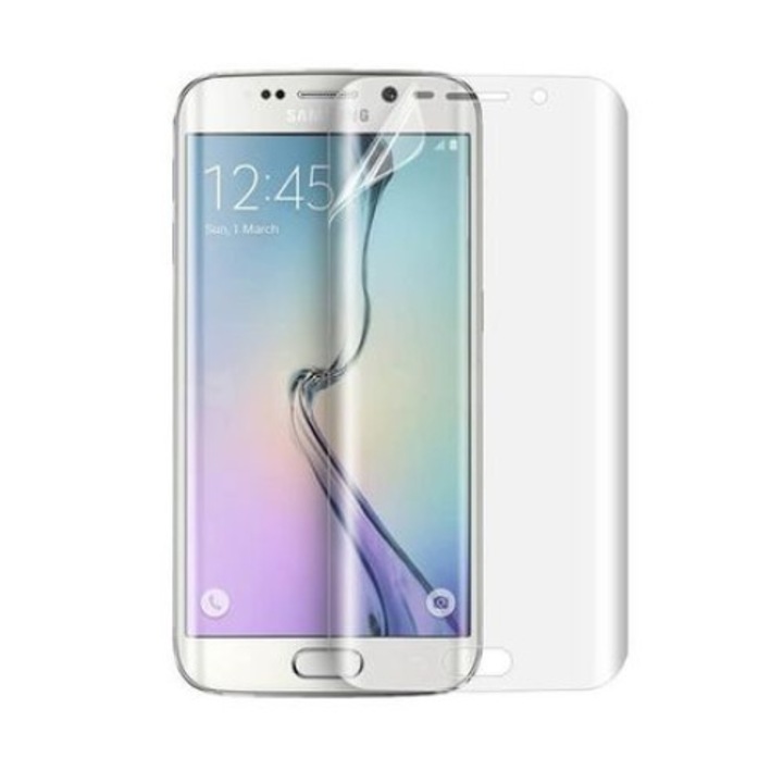Силиконов протектор Omni за Samsung Galaxy S7 Edge, Прозрачен