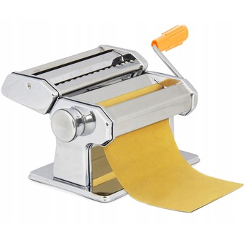 Masina 3-in-1 pentru Facut Taitei, Paste si Ravioli din Otel Inoxidabil, 9 Latimi Diferite Masina 3-in-1 pentru Facut Taitei, Paste si Ravioli din Otel Inoxidabil, 9 Latimi Diferite