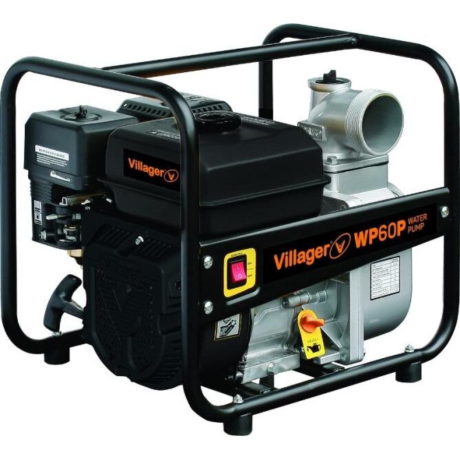 Motopompa Villager WP-60P , Motor VGR250H (Profesional), 212 cm3, 4.1 kw , 60000 l/h