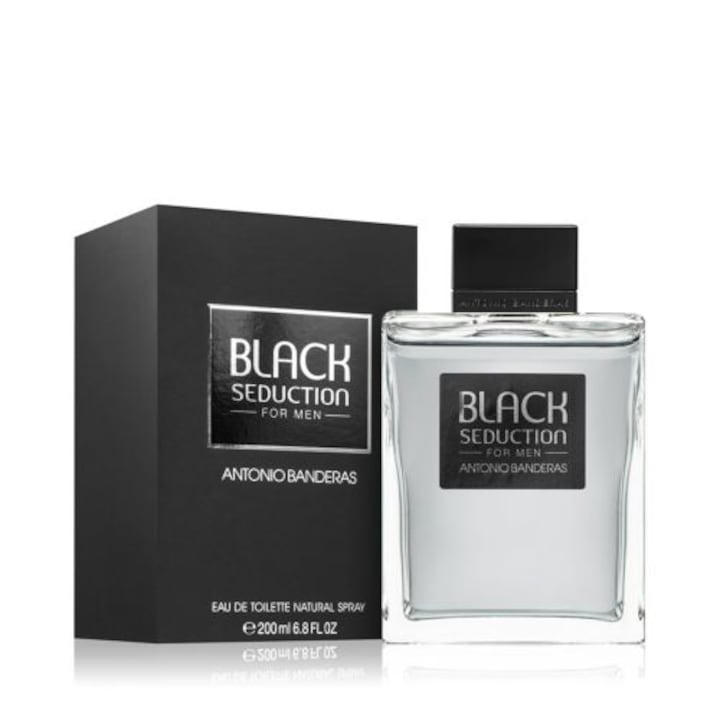 Antonio Banderas Black Seduction Men - Eau de Toilette (200 ml) Férfi parfüm