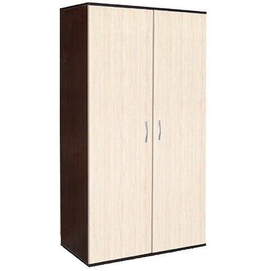 Dulap cu 2 Usi Sani Veno 20, Wenge / Vanilie 78x50x185 cm