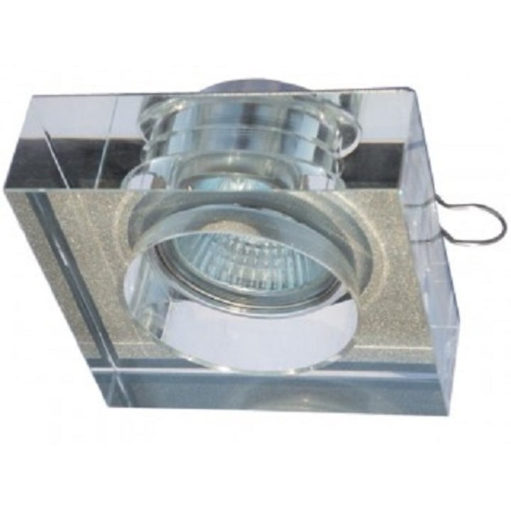 Spot Halogen LB Light G5,3 MR16 max50W, patrat, din aluminiu de baza