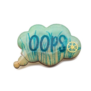 Brosa LEMN OOPS 480, 45mm, Multicolor Brosa LEMN OOPS 480, 45mm, Multicolor