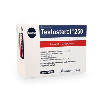 Capsule Megabol Testosterol 250, 30 cps, puternic anabolizant natural, creste nivelul de testosteron si reduce nivelul de estrogen Capsule Megabol Testosterol 250, 30 cps, puternic anabolizant natural, creste nivelul de testosteron si reduce nivelul de estrogen