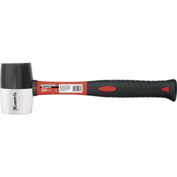 Ciocan cauciuc, 680 g, cauciuc negru si alb, maner fibra de sticla, MTX Ciocan cauciuc, 680 g, cauciuc negru si alb, maner fibra de sticla, MTX