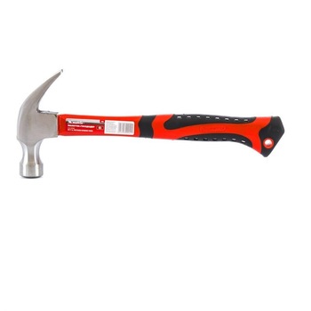 Ciocan dulgher, 450 g, frunte 27 mm, maner din fibra de sticla cauciucat, MTX Ciocan dulgher, 450 g, frunte 27 mm, maner din fibra de sticla cauciucat, MTX