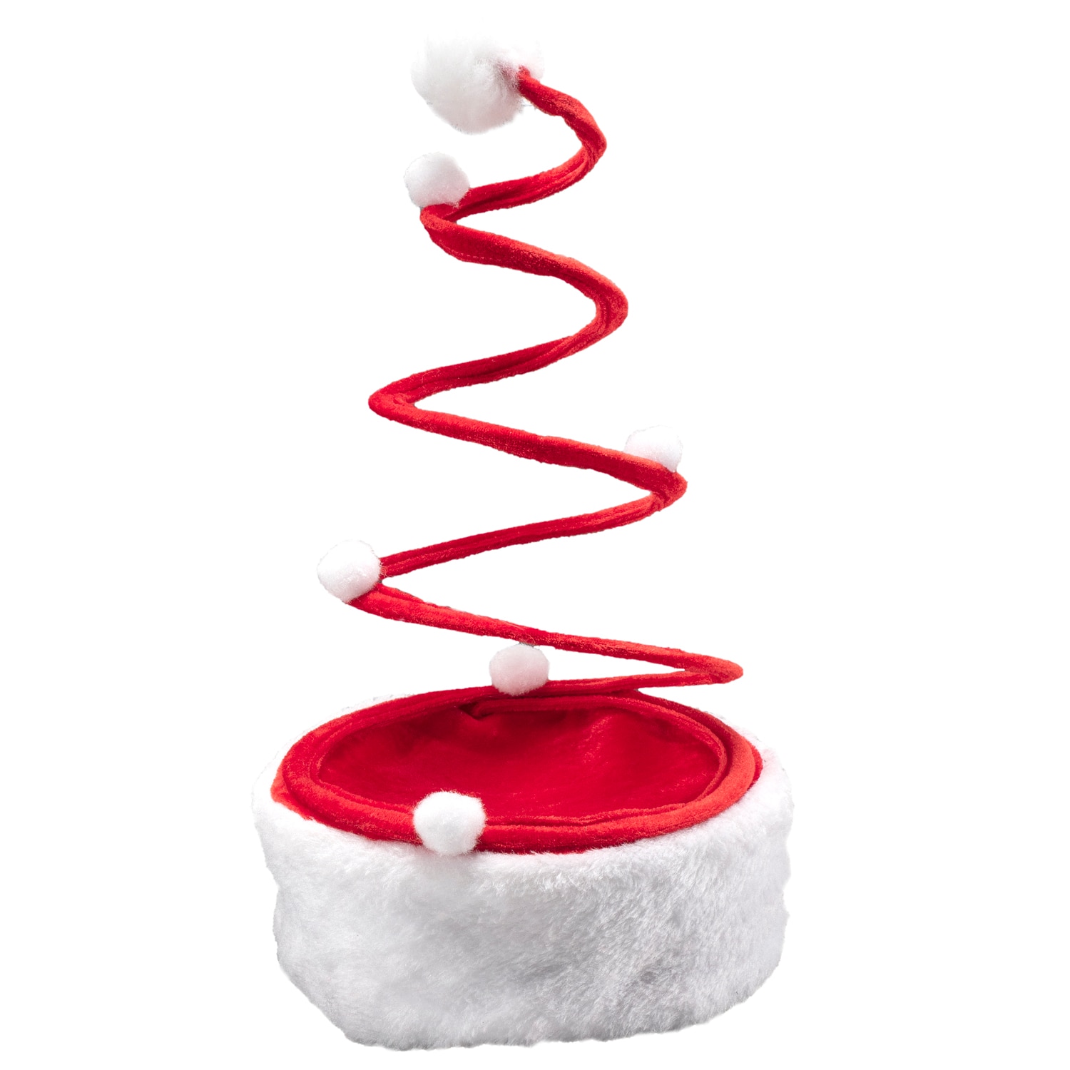 Caciula Craciun Holly cu arc si blanita